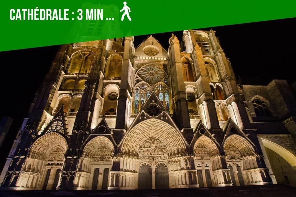 Appartement Les Quatre Piliers - 1 Min Palais Jacques Coeur à Bourges Extérieur photo